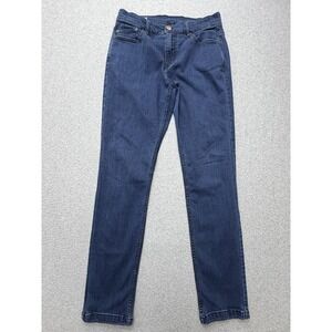Mugsy Studio Blues Jeans Mens 32x34 Blue Stretch Slim Straight Denim Pants